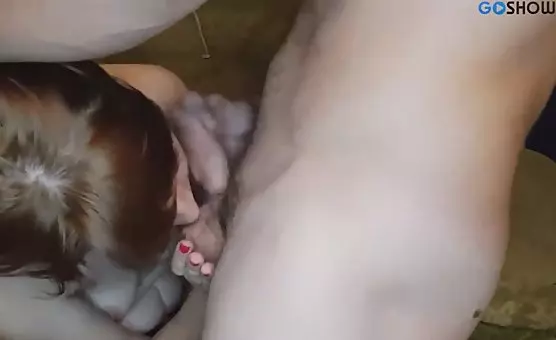 Black Stockings Slut Devours Cock