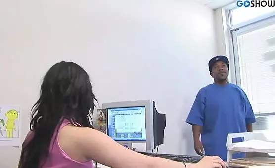 He Savorously Licked Her Pussy