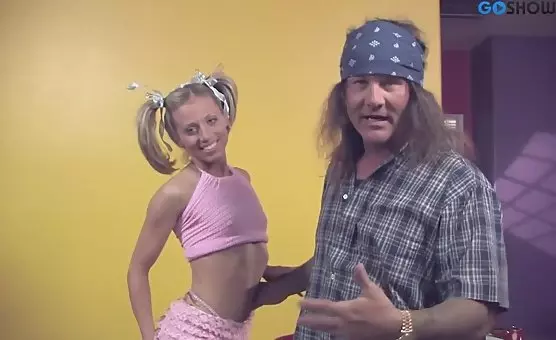 Ponytails Blonde Delights in Double Penetration